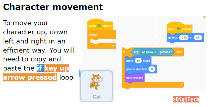 Move Code Scratch Intro To Scratch