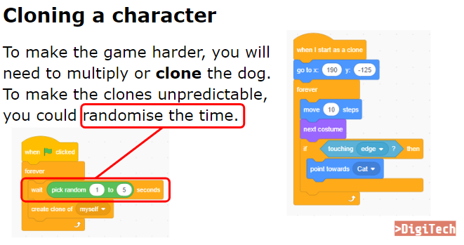 Scratch Code Creat Clone Intro To Scratch